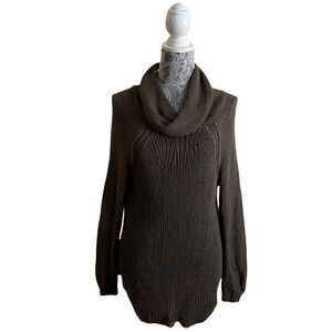 Wooden Ships by Paola Buendia Cowl Neck Cotton Blend Sweater Size S/M